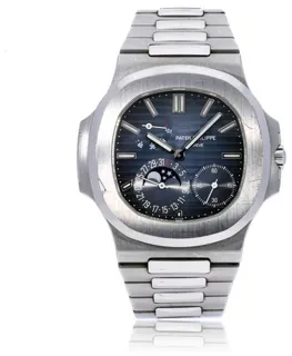 Patek Philippe Nautilus Moonphase 5712/1A-001 40mm Stainless steel Blue