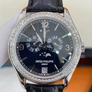 Patek Philippe Annual Calendar 5147G-001 39mm White gold Blue