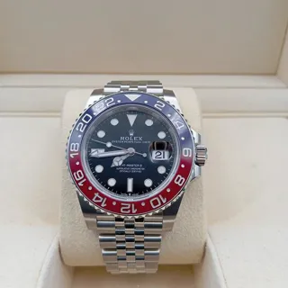 Rolex GMT-Master II 126710BLRO 40mm Stainless steel Black