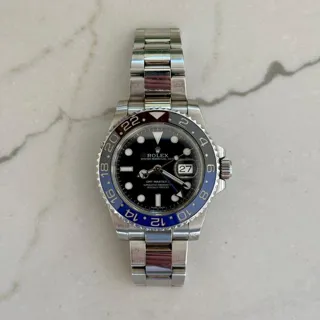 Rolex GMT-Master II 116710BLNR 40mm Stainless steel Black