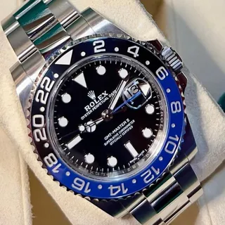 Rolex GMT-Master II 116710BLNR 40mm Stainless steel Black