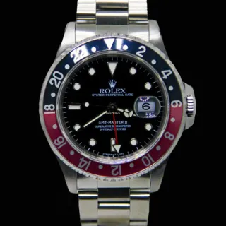 Rolex GMT-Master II 16710 40mm Stainless steel Black