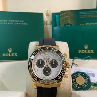 Rolex Daytona 116518LN ( (FROM 2016)) 40mm Yellow gold Grey