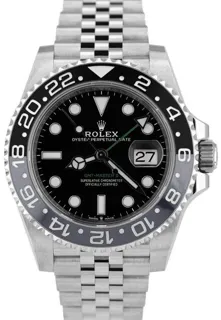 Rolex GMT-Master II 126710GRNR 40mm Stainless steel Black