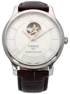 Tissot Tradition T063907 A 40mm Stainless steel Grey