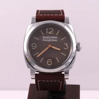 Panerai Radiomir 1940 3 Days PAM 00662 47mm Stainless steel Brown