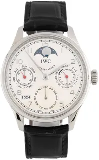 IWC Portuguese Perpetual Calendar IW502308 44mm Stainless steel Silver