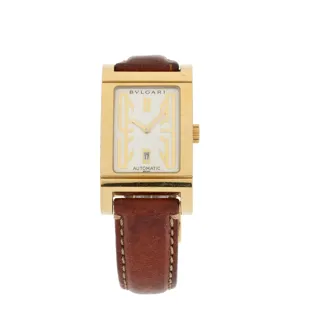 Bulgari Rettangolo RT 45 G 26mm 18k rose gold White