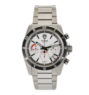 Tudor Grantour 20530 45mm Stainless steel White