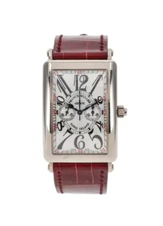 Franck Muller Long Island 1100 MP 33mm 18k white gold White