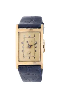 Longines 25mm 14k yellow gold Golden