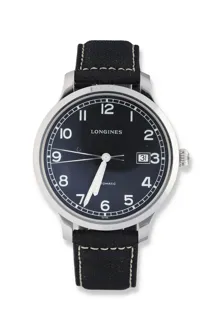 Longines Heritage L2.788.4 Stainless steel Black