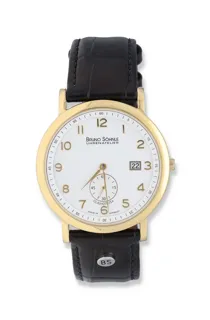 Bruno Söhnle 17-33036-921 38mm Stainless steel and Gold-plated White