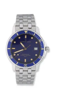 Eterna Kontiki 1400.41 39mm Stainless steel Blue