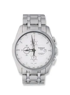 Tissot Couturier T035627A 45mm Stainless steel Silver