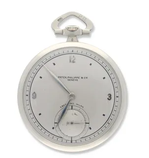 Patek Philippe 18k white gold Silver