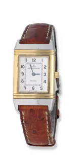 Jaeger-LeCoultre Reverso 260.5.86 19mm Stainless steel and 18k yellow gold Silver