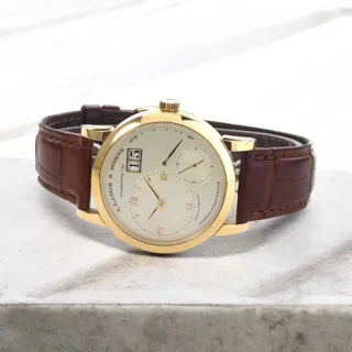 A. Lange & Söhne Lange 1 101.021 38.5mm Yellow gold Silver