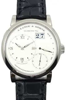 A. Lange & Söhne Lange 1 101.039 38.5mm White gold Silver