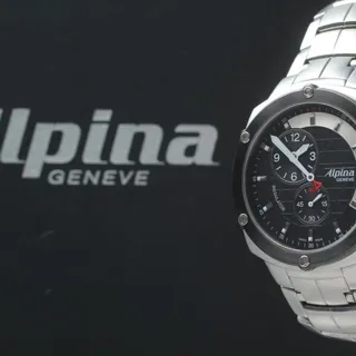 Alpina Avalanche AL650X3AE4/6 41mm Stainless steel Black