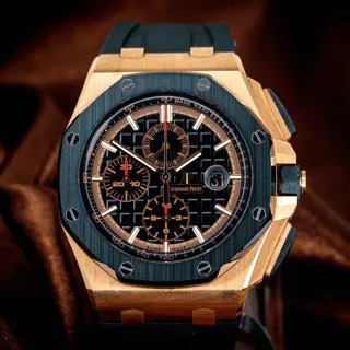 Audemars Piguet Royal Oak Offshore 26401RO.OO.A002CA.02 44mm Rose gold Black