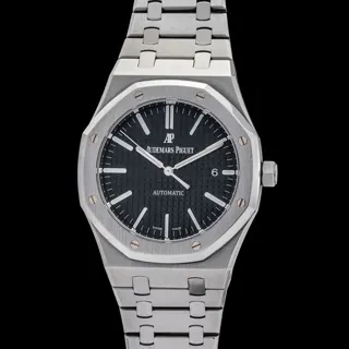 Audemars Piguet Royal Oak Selfwinding 15400ST.OO.1220ST.01 ( OAK  ) 41mm Steel Black