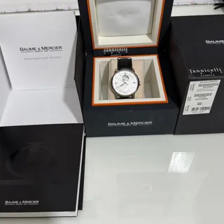 Baume & Mercier Classima M0A08869 42mm Steel Silver