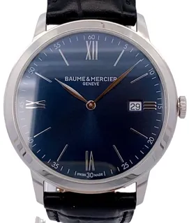 Baume & Mercier Classima MOA10324 39mm Steel Blue