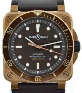 Bell & Ross BR 03 BR03-92-D-B 43mm Bronze Brown