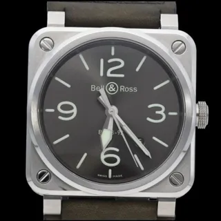 Bell & Ross BR 126 Stainless steel Grey