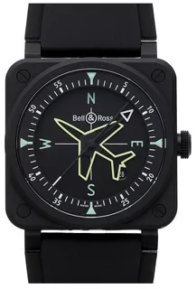 Bell & Ross BR03 Gyrocompass B03A-CPS-CE/SRB Ceramic Black