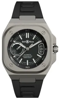 Bell & Ross BR-X5 BRX5R-BL-TI/SRB 41mm Titanium Black