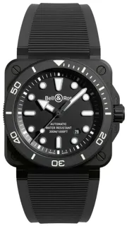 Bell & Ross BR 03 Diver Matte Ceramic BR03A-D-BL-CE/SRB Ceramic Black