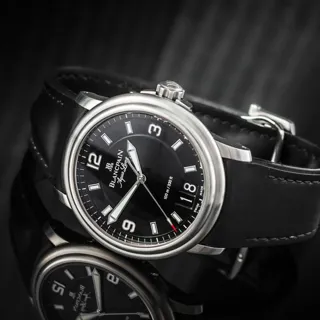 Blancpain Léman 2850B-1130A-64B (AQUA LUNG) 40mm Steel Black