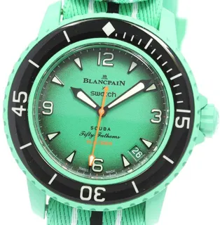 Blancpain SO35I100C 42mm Ceramic Green