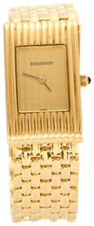 Boucheron Reflet DV0766-1 17mm Yellow gold gilded