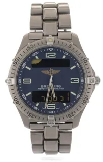 Breitling Aerospace E65062 40mm Titanium Blue