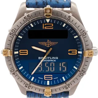 Breitling Aerospace F56062 40mm Titanium Blue