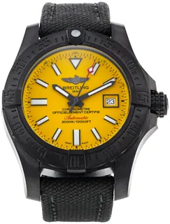 Breitling Avenger M17331 45mm Steel Yellow