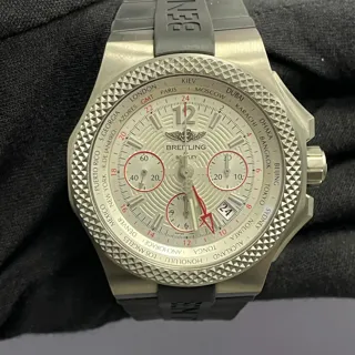 Breitling Bentley GMT Light Body B04 Titanium White