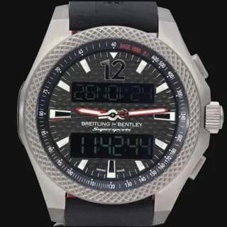 Breitling Bentley Supersports B55 Platinum Black