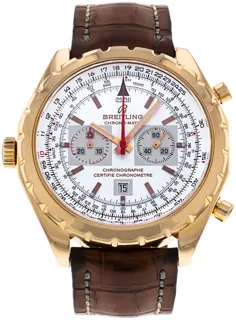 Breitling Chrono-Matic H41360 44mm Rose gold Silver