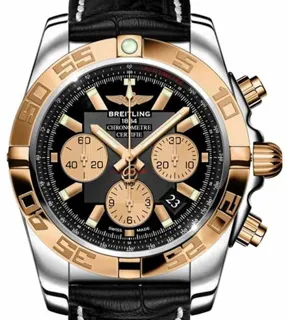 Breitling Chronomat 44 CB011012/B968 44mm Gold/Steel Black