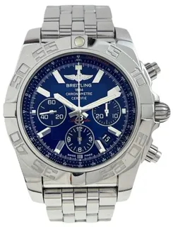 Breitling Chronomat AB0110 44mm Steel Blue