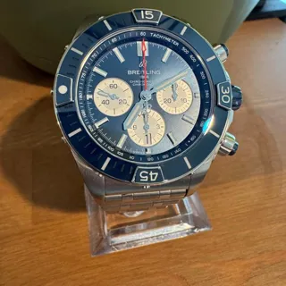 Breitling Chronomat AB0136 44mm Steel Blue