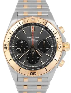 Breitling Chronomat UB0134 42mm Gold/Steel Grey