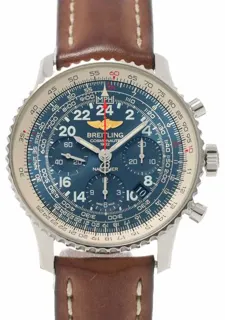 Breitling Navitimer Cosmonaute AB0210B4/C917 42mm Steel Blue