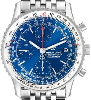 Breitling Navitimer Heritage A13324 42mm Stainless steel Blue