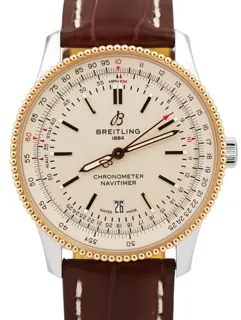 Breitling Navitimer U17326 41mm Gold/Steel Champagne