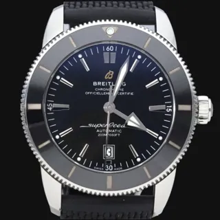 Breitling superoc Stainless steel Black